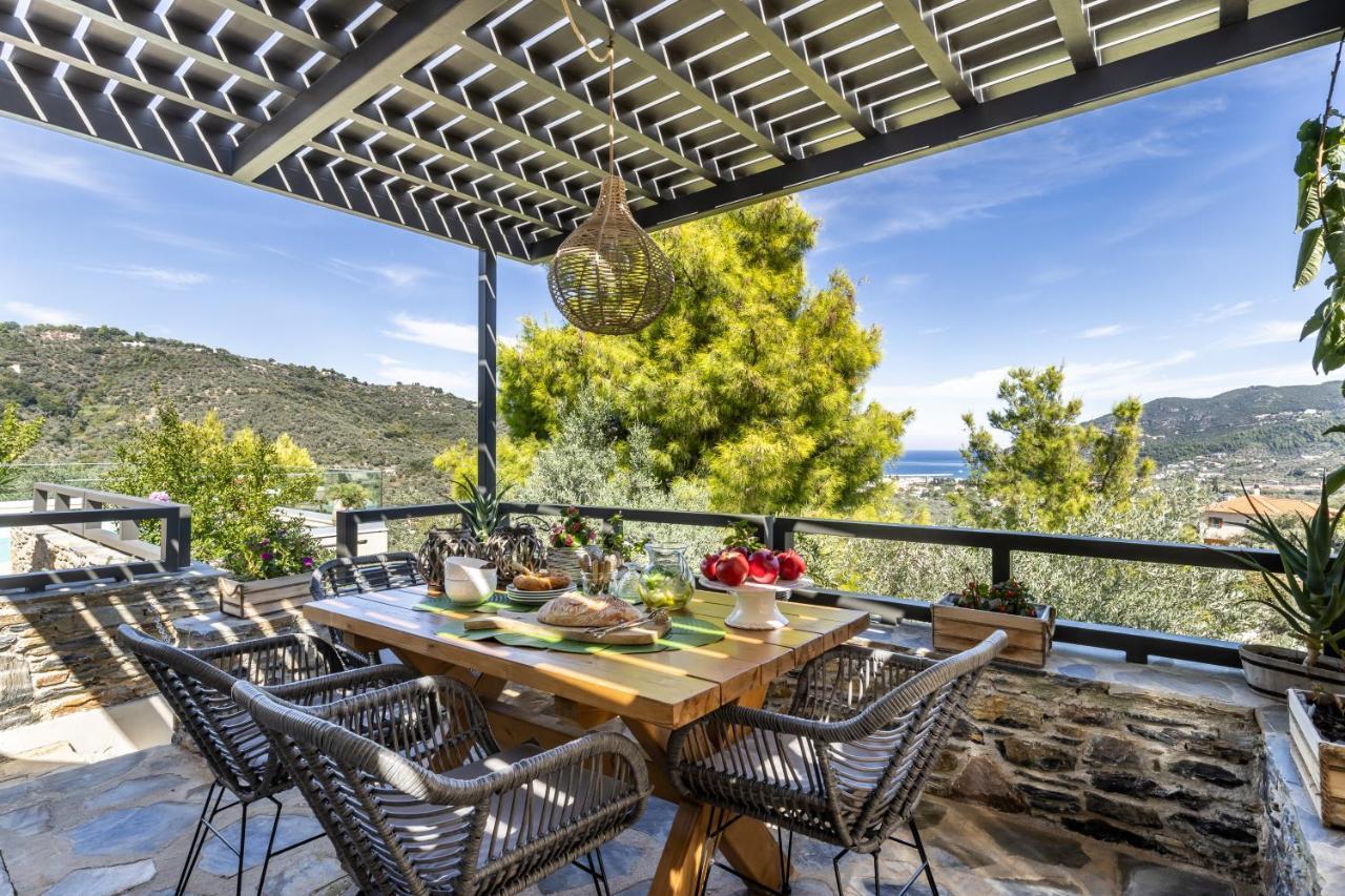 Villa Politimi Luxury Retreat Skopelos Dış mekan fotoğraf