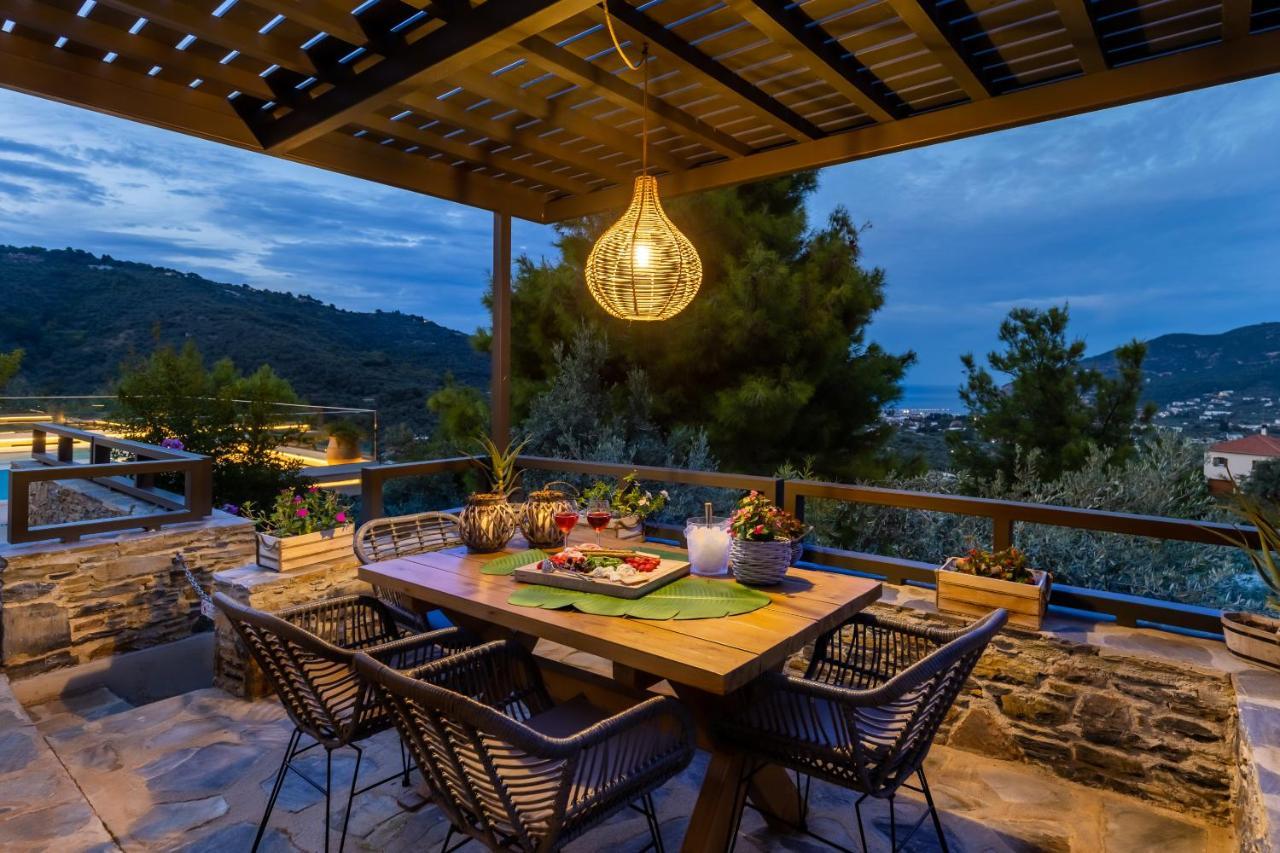Villa Politimi Luxury Retreat Skopelos Dış mekan fotoğraf